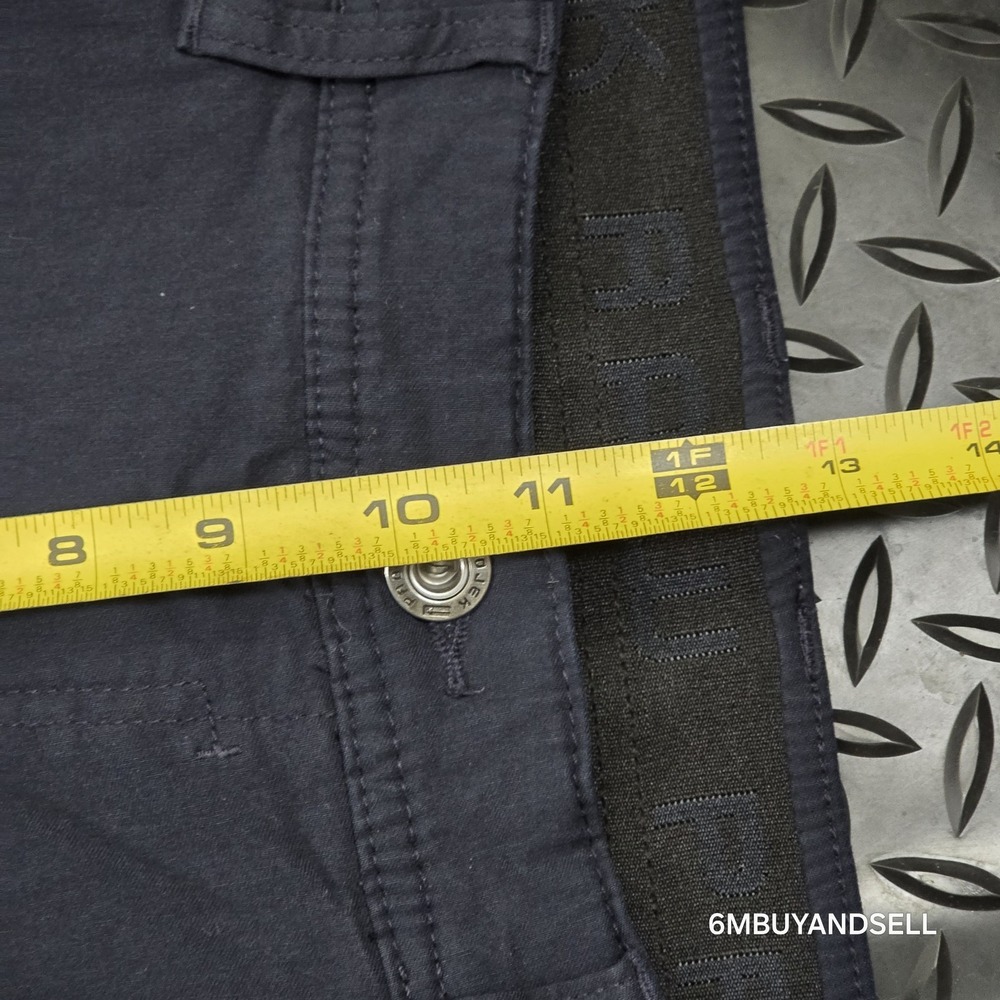 Projek Raw Mens Navy Blue Classic Fit Stretch Chino Pants 5-Pocket 38x30 145100 - Picture 7 of 11